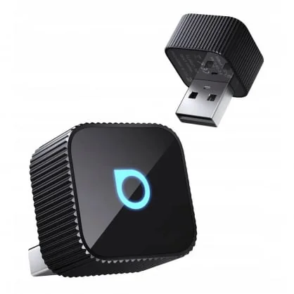 Adapteris Ottocast T2 Mini Slim Wireless CarPlay and Android