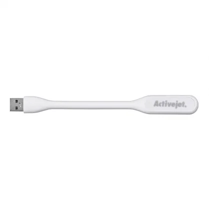 Aksesuaras ActiveJet USB LED computer lamp White