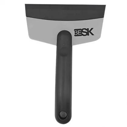 Aksesuaras BESK Snow scraper 18.5x12.5cm black/ grey
