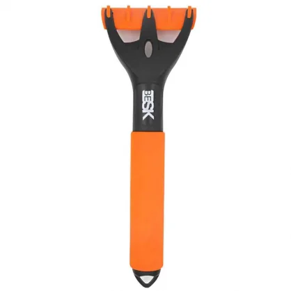 Aksesuaras BESK Snow scraper 30x10cm black/ orange