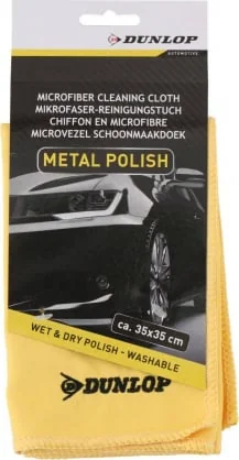 Aksesuaras Dunlop Microfiber cloth 35x35cm Yellow