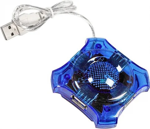 Aksesuaras Esperanza EA-150B Hub USB 2.0 Blue