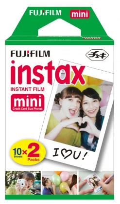 Aksesuaras Fujifilm INSTAX Colorfilm mini blizgus (20 nuotraukų)