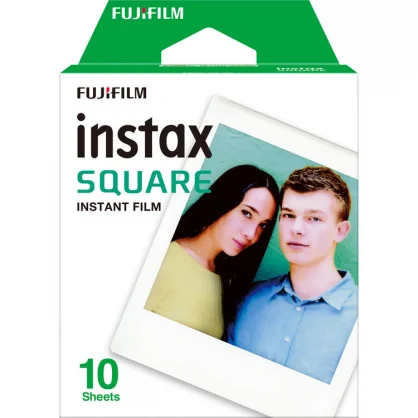 Aksesuaras Fujifilm INSTAX Colorfilm Square Glossy (10 nuotraukų lapelių)