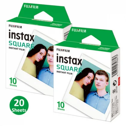 Aksesuaras Fujifilm INSTAX Colorfilm Square Glossy (20 nuotraukų)