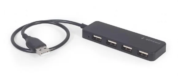 Aksesuaras Gembird "USB 2.0 - USB 4-port"