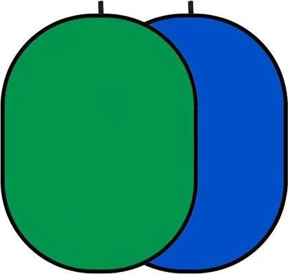 Aksesuaras GlareOne Foldable photo background blue and green 150×200 cm