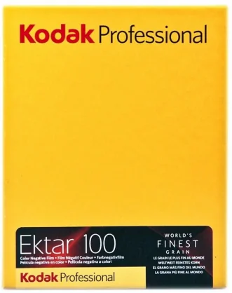 Aksesuaras Kodak Professional Ektar 100 4x5 10 Sheets