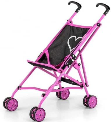 Aksesuaras Milly Mally Julia Prestige Black/ Pink 5695
