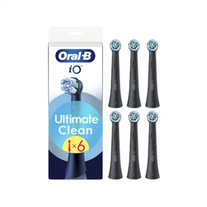 Aksesuaras Oral-B iO UltimateClean Black 6-pack