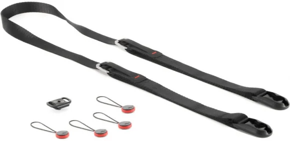 Aksesuaras Peak Design Leash fotoaparato dirželis Juodas