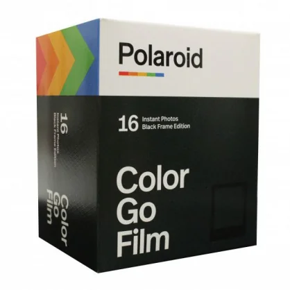 Aksesuaras Polaroid Go Black Frame Film 16 photos