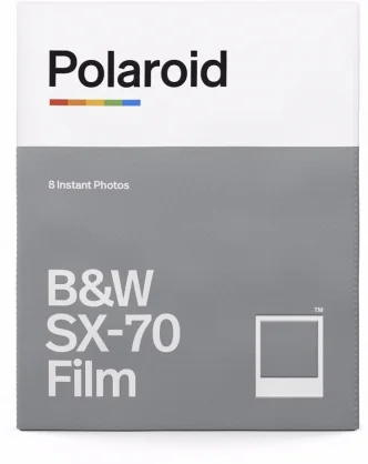 Aksesuaras Polaroid Juodai balta juosta, skirta SX-70 (8 momentinės nuotraukos)