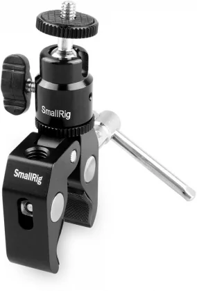 Aksesuaras SmallRig 1124 Super Clamp Mount with 1/ 4" Screw Ball Head Mount