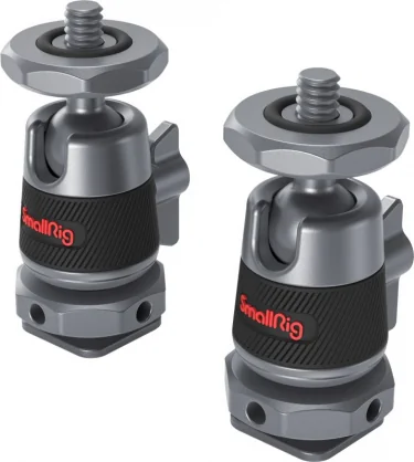 Aksesuaras SmallRig 2948 Mini rutulinė galvutė su nuimamu Cold Shoe laikikliu 2 vnt.