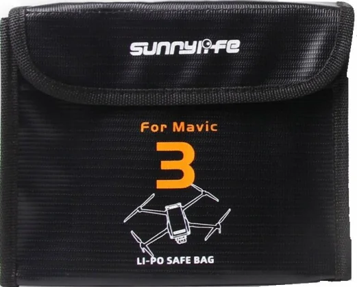 Aksesuaras Sunnylife Li-Po saugus krepšys 3x baterijoms DJI Mavic 3 M3-DC106-3