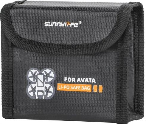 Aksesuaras Sunnylife Li-Po saugus maišelis 2x akumuliatorius skirtas DJI Avata AT-DC478-2