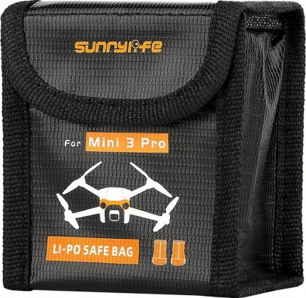 Aksesuaras Sunnylife Li-Po saugus maišelis 2x akumuliatorius skirtas DJI Mini 3 Pro MM3-DC3845