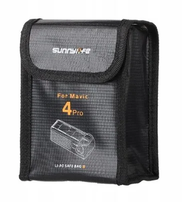Aksesuaras Sunnylife Protective Battery Storage Bag 2 Black/ Grey