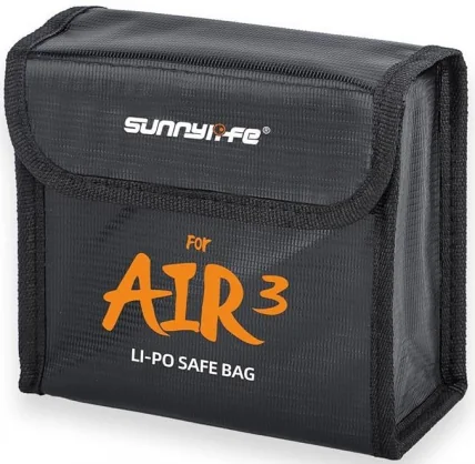 Aksesuaras Sunnylife Triple Protective Battery Bag for DJI Air 3