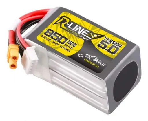 Aksesuaras Tattu R-Line 5.0 850 mAh 14,8 V 4S1P 150C XT30U-F