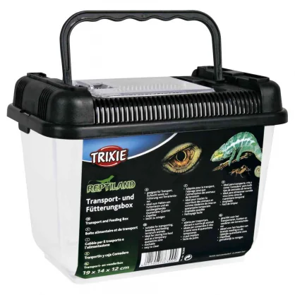 Aksesuaras TRIXIE Trixie Transport Box & Food Box plastic 19�14�12 cm