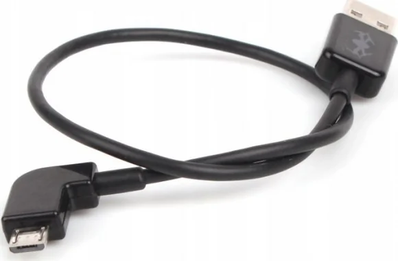 Aksesuaras Xrec „MicroUSB“ kabelis 30cm skirtas telefonui/ išmaniajam telefonui DJI dronui