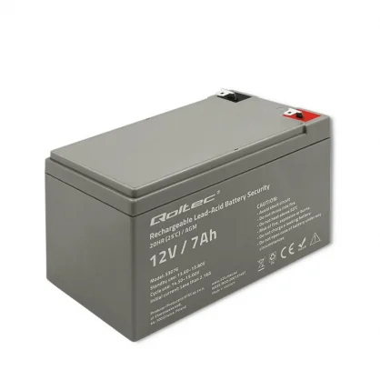 Akumuliatorius Qoltec AGM battery 12V 7Ah