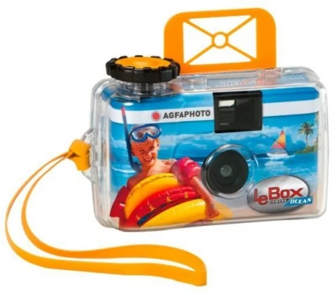 Analoginė kamera Agfaphoto LeBox Ocean 400/ 27