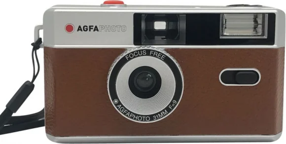 Analoginė kamera Agfaphoto Reusable Camera 35mm Brown