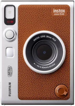 Analoginė kamera Fujifilm Instax Mini Evo Rudas