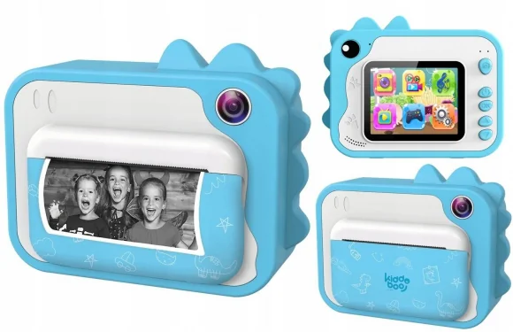 Analoginė kamera KiddoBoo P80 Blue