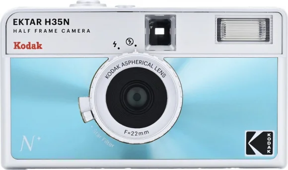 Analoginė kamera Kodak Ektar H35N Glazed Blue
