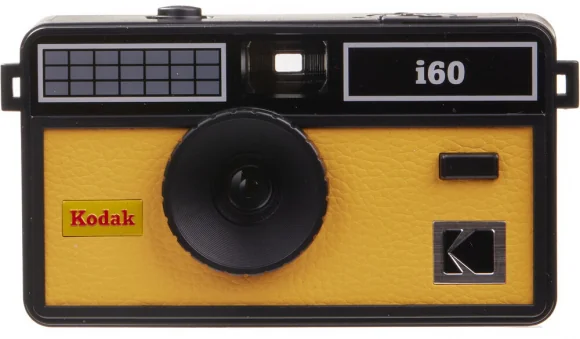 Analoginė kamera Kodak i60 juoda/ geltona