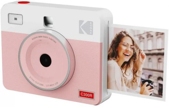 Analoginė kamera Kodak Mini Shot 3 Retro Pink
