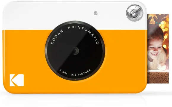 Analoginė kamera Kodak Printomatic geltonas