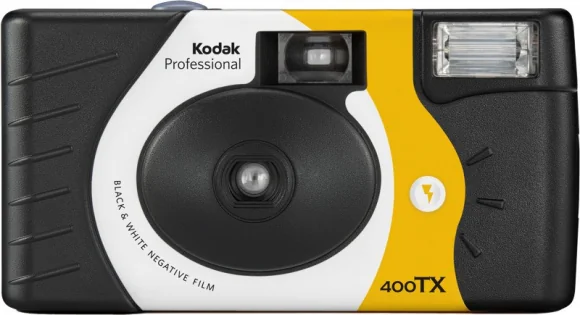 Analoginė kamera Kodak „Professional Tri-X B&W 400“ - 27 kadrų vienkartinis fotoaparatas (SUC)
