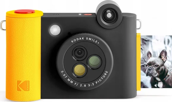 Analoginė kamera Kodak Smile+ 2in1 Black/ Yellow