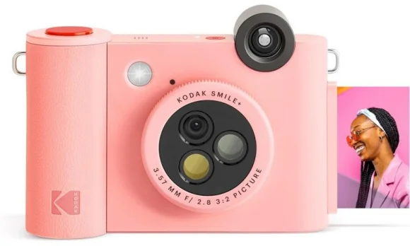 Analoginė kamera Kodak Smile+ Pink