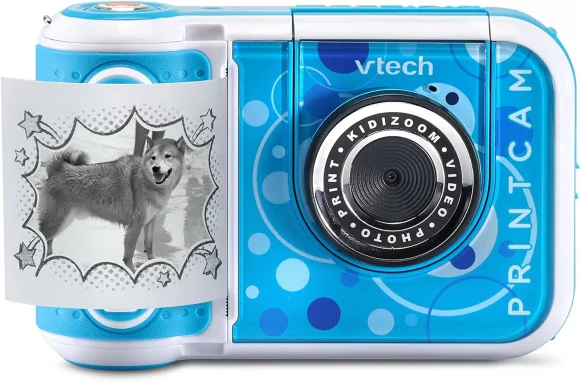 Analoginė kamera VTech KidiZoom Print Cam Azure Blue