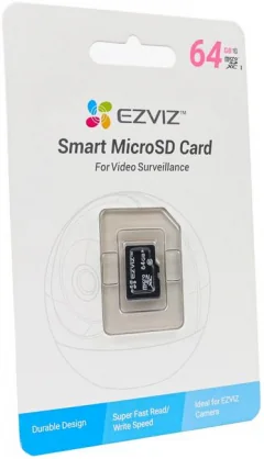 Atminties kortelė Ezviz MicroSDXC 64 GB Class 10 UHS-I/ U3 CS-CMT-CARDT64G-D