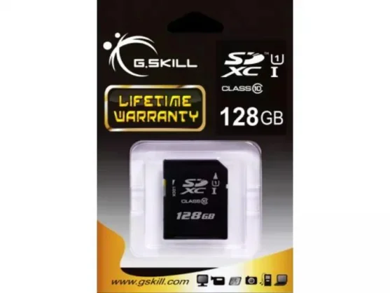 Atminties kortelė G.skill SDXC 128GB CLASS 10 UHS-I FF-SDXC128GN-U1.