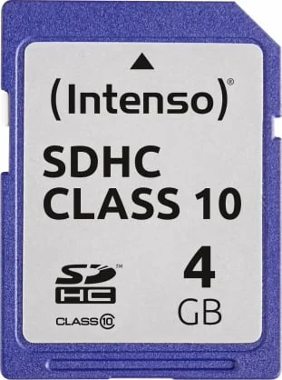 Atminties kortelė Intenso SDHC 4GB 10 klasė