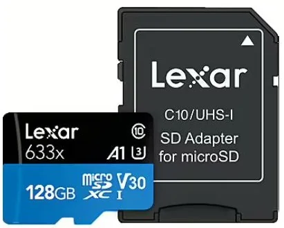 Atminties kortelė Lexar Micro SDXC 128GB Class 10 LMSBLPL128G-BNANG