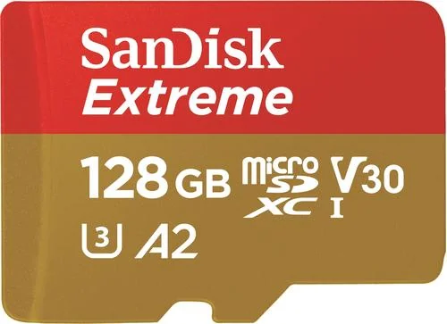 Atminties kortelė Sandisk Extreme microSDXC 128GB SDSQXAA-128G-GN6AA