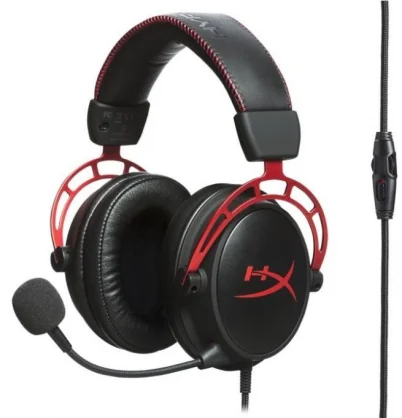 Ausinės HyperX Cloud Alpha Black/ Red