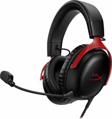 Ausinės HyperX Cloud III Black/ Red