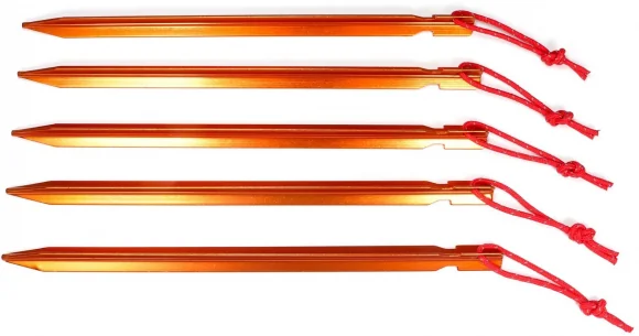 Basic Nature 056809 Lightweight Aluminum Tent Pegs