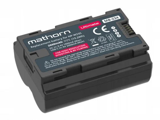 Baterija Mathorn MB-234 Replacement Battery Fuji NP-W235