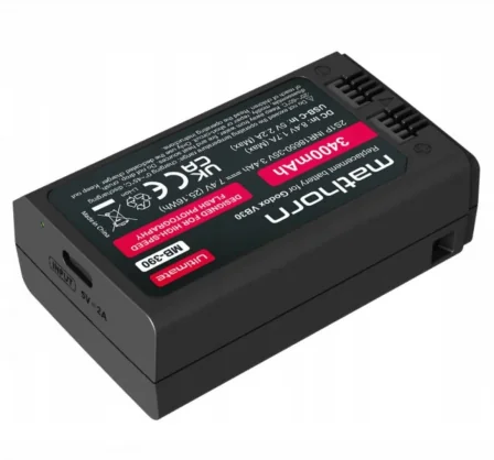 Baterija Mathorn Replacement battery MB-390 VB30